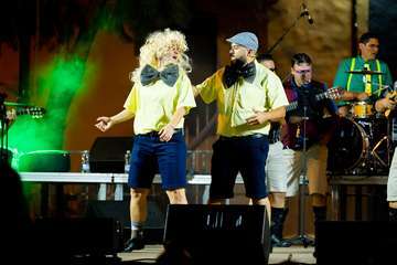  La Murgota de Telde estrena con éxito en Gáldar su espectáculo 'Los chicos del coro'/TA.